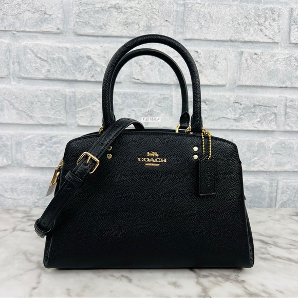 Coach Bags Coach Mini Lillie Carryall Satchel In Black Poshmark